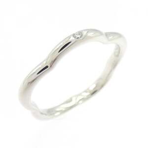 Chanel Camellia Ring 18K White Gold #247092C11B